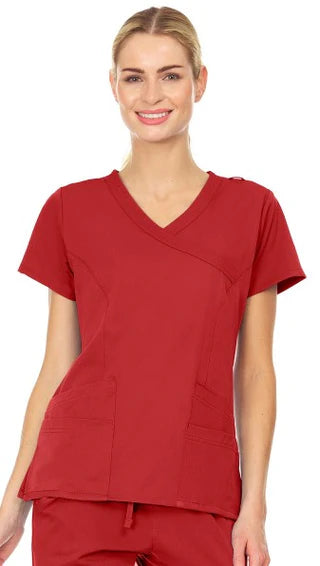 Licensed Stretch Scrub Top