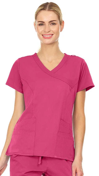 Licensed Stretch Scrub Top