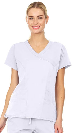 Licensed Stretch Scrub Top