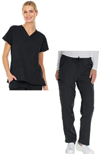 Licensed 4 Way Stretch Cargo Scrub Pant Sets