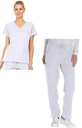 Licensed 4 Way Stretch Cargo Scrub Pant Sets