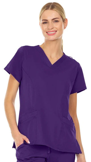 Licensed Stretch Scrub Top